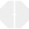 Ekena Millwork Logan Architectural Grade PVC Contemporary Ceiling Medallion, Two Piece, 40"OD x 3"ID x 14"C x 1"P CMP40LG2-03000 - alternate 4